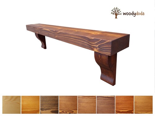 Solid pine beam - beam, piece