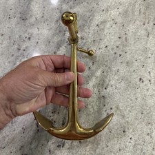 8" Vintage Antique Style Brass