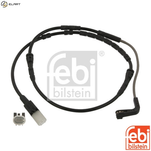 Warning contact brake pad - brake, wear
