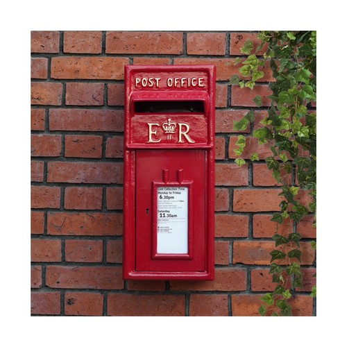 Post box royal mail design - er,