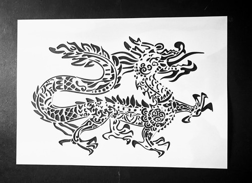 Stencil - x, 21cm)