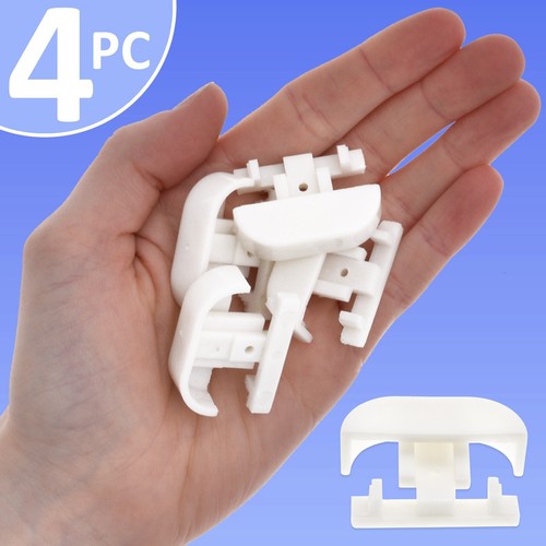 Curtain rail end - rail, 4pc