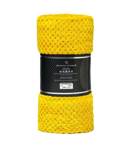 Popcorn throw fleece blanket - popcorn,