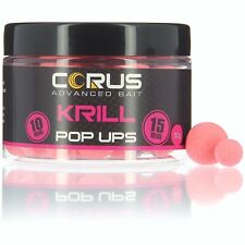 Krill Pop Ups Corus Carp Fishing Mixed 10mm 15mm Boilies Pink Fishing Pop Ups