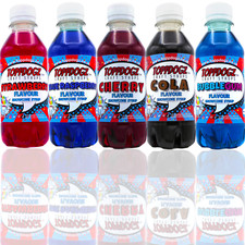 Slush puppy Snow Cone Syrup slushy slushie Pack 5 X 250ml Top flavour combo