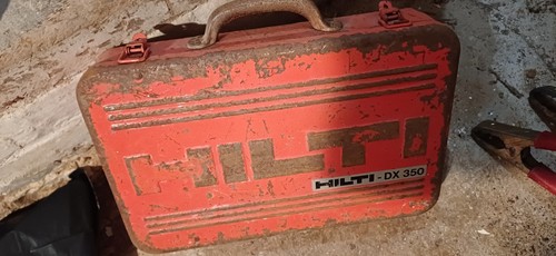 Hilti dx350 cordless nail - hilti, gun