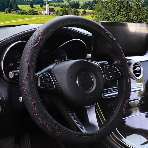 Universal leather steering - leather,