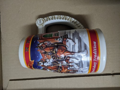 1999 budweiser holiday beer - budweiser,