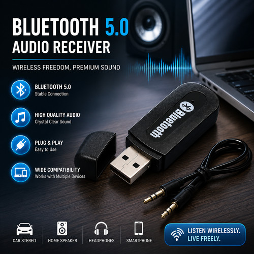 Bluetooth audio receiver - 5.0,