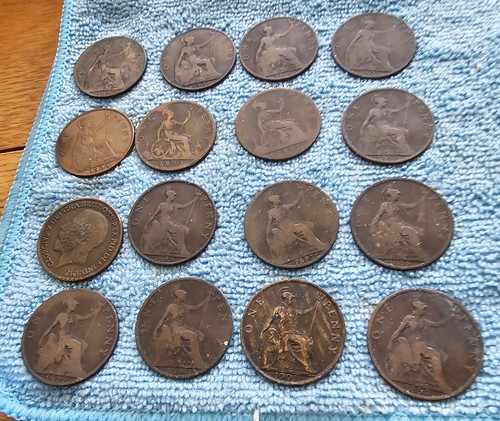 Collection old coins - collection,
