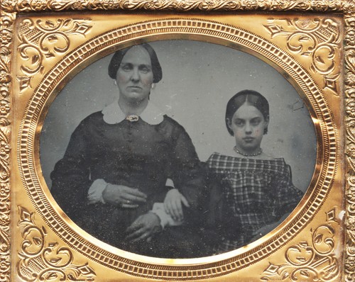 6th plate tintype mother - 6th,