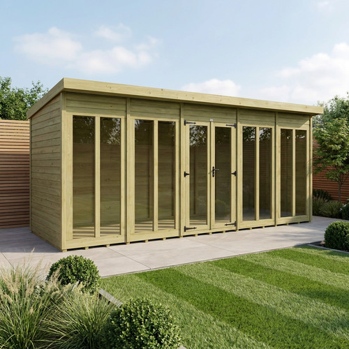 Pent summer house full - 20, 4