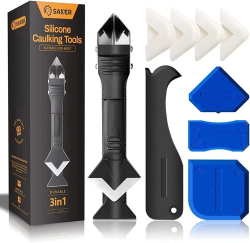 9pcs silicone caulk nozzle - 9pcs,