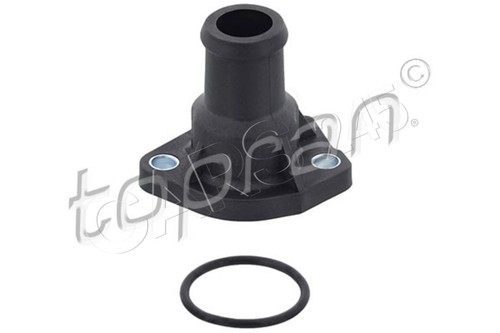 Coolant pipe hose flange - coolant,