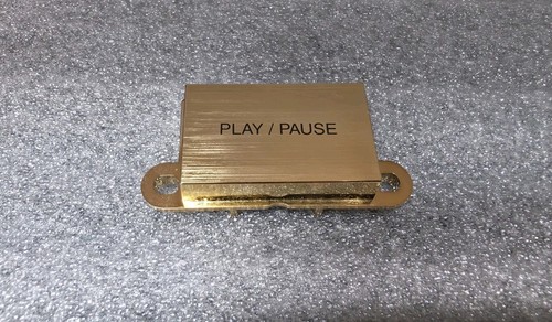 Original play pause - play/pause, gold