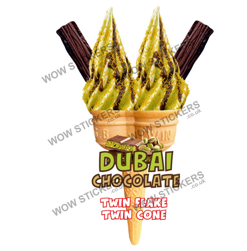 Ice cream van - , sticker