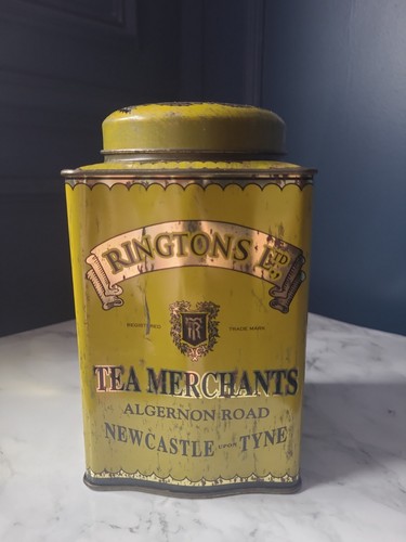 Vintage ringtons tea tin - tea,