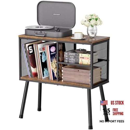 Record player stand large - record, stand,