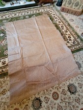 Genuine Beige/Pale Brown Mohair Fabric 1m Offcut For Traditional Teddy Bears