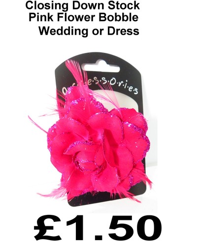 Hair accessories pink - hair, flower