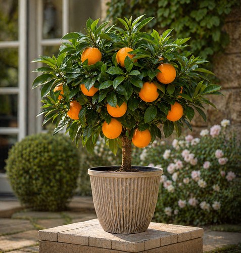 Large citrus orange - large,