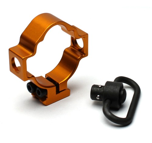 Orange anodized aluminum ruger - aluminum,