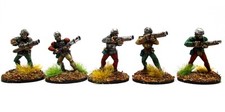Medieval Handgunners X5 28mm Metal Unpainted