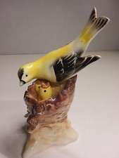 Vintage Porcelain Golden Finch