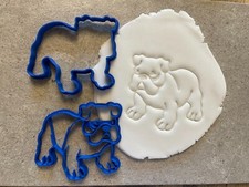 English Bulldog cookie cutter, biscuit decorating ideas, dog treat,animal