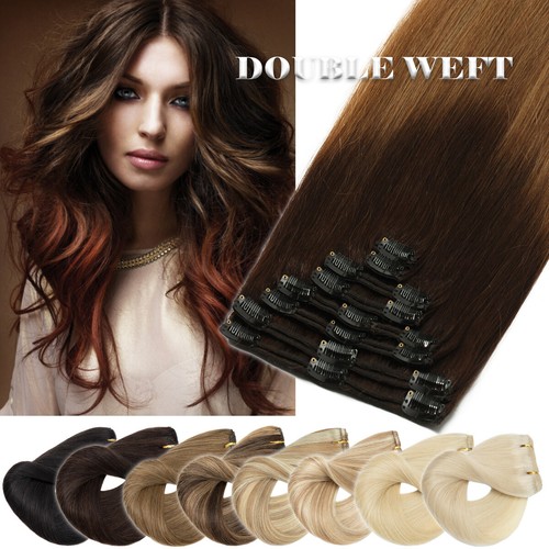 Clip human hair thick - clip,