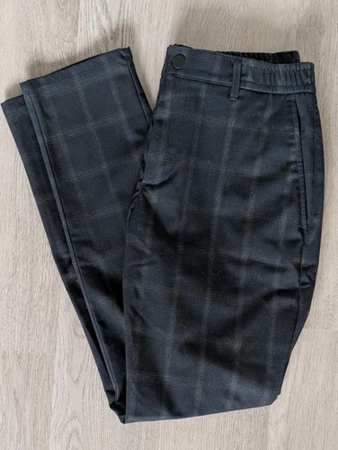 Zara black plaid trousers - zara, size