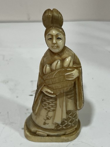 Vintage chinese statue ivory - statue,