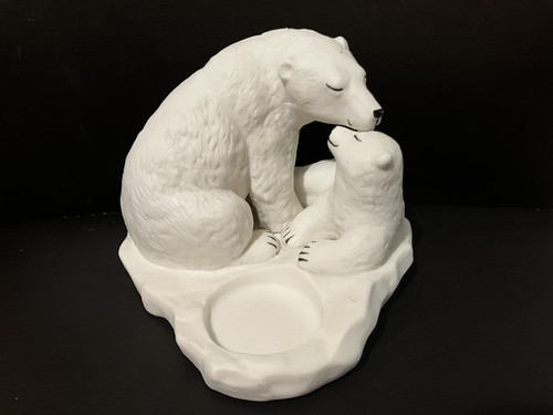 Partylite polar bear - bear, tealight