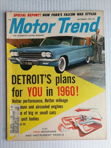 Motor trend magazine september - motor,
