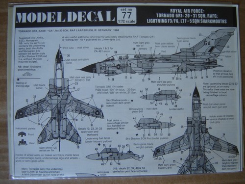 Modeldecal decals raf - 1/72,