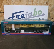 Corgi 1:50 Limited Edition R Swain & Sons Ltd DAF CF Curtainside CC13601 Boxed