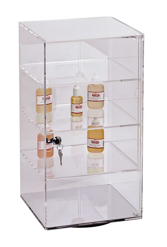 Shelf acrylic rotating tower - rotating,