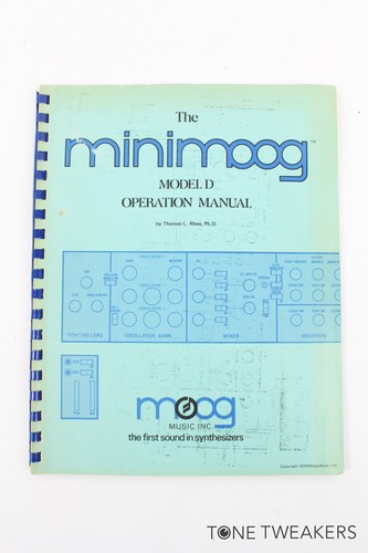 Moog minimoog model - model, d