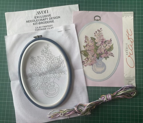 Floral needlecraft kit - floral,