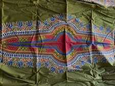 Veritable Java Hollandais Dutch wax print fabric. 179cmx117cm.