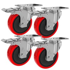 4x Castor Wheels Large 100mm