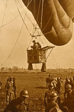 barrage balloon 1914 4x6 photo 