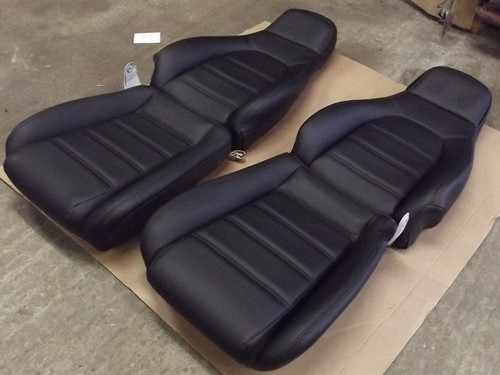 Black leather seats mazda mx5 - black,