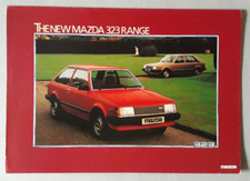 Mazda 323 Range Brochure /