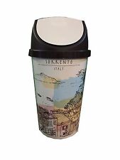 25L SWING BIN, KITCHEN BIN,  RETRO, VINTAGE STYLE - VENICE DESIGN SHABBY CHIC