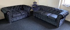 Chesterfield Sofa in Black