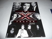 The X Factor 2010 Tour Programme + Used Tickets