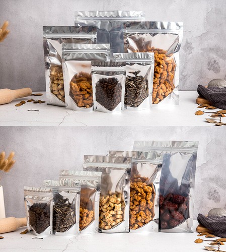 Resealable foil mylar food - resealable,