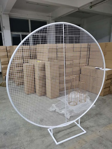 6ft white metal - 6ft, (180cm)