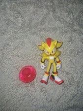 Sonic The Hedgehog - Super Shadow 4” Action Figure Toy Jakks